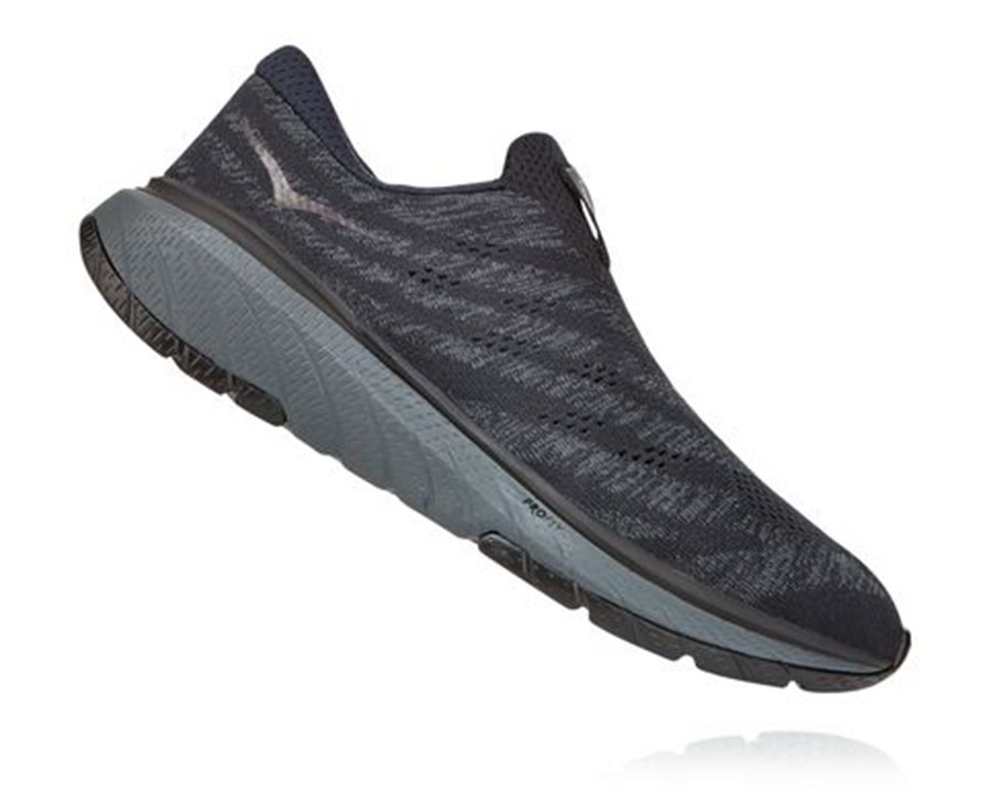 Hoka One One Cavu 3 Slip Löparskor Herr - Svarta - EMRZI-7963